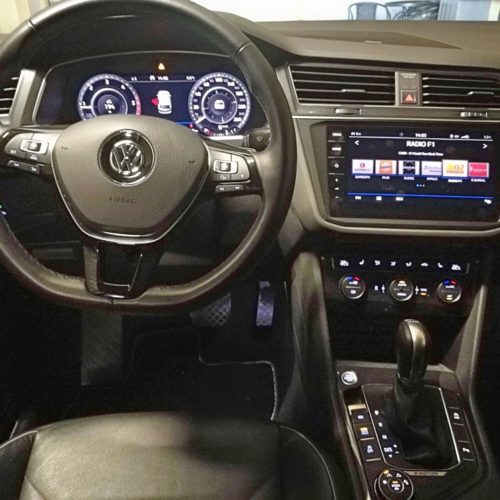 Volkswagen Tiguan pracoviště řidiče