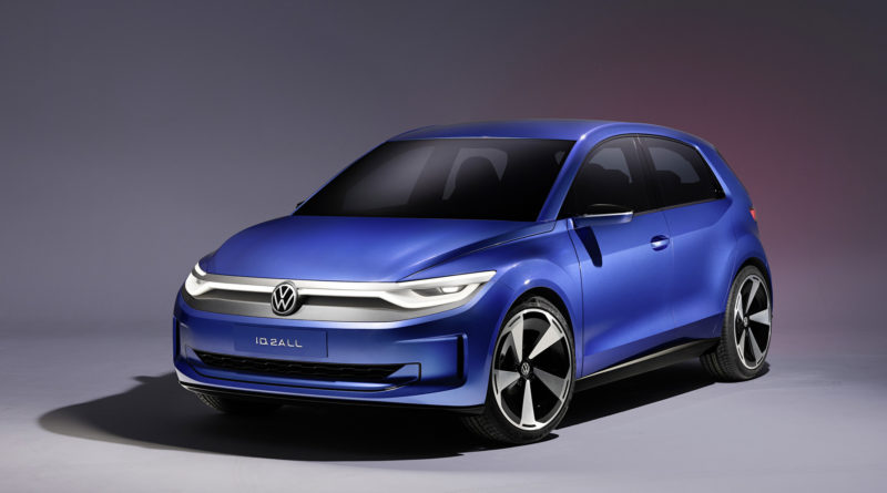 Volkswagen představil studii malého elektromobilu